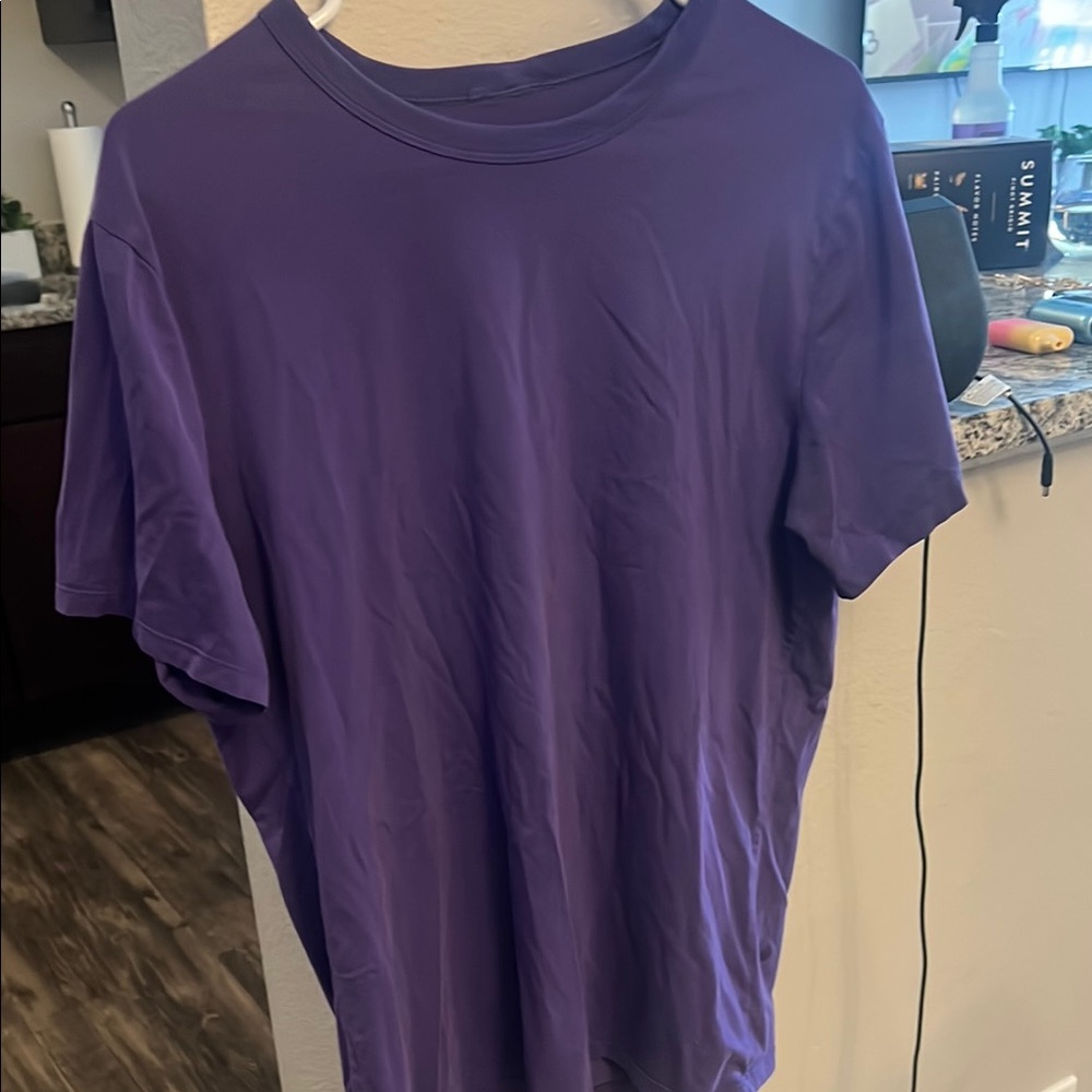 lululemon athletica Purple Short Sleeve Tee